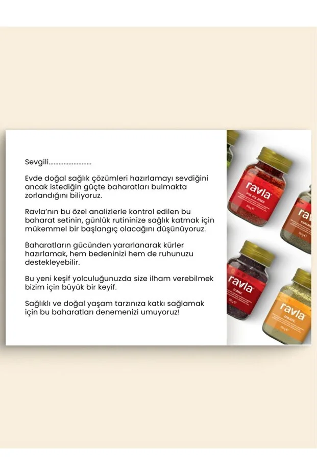 Hediye Kutulu Baharat Seti Hediye Kutulu Baharat Seti